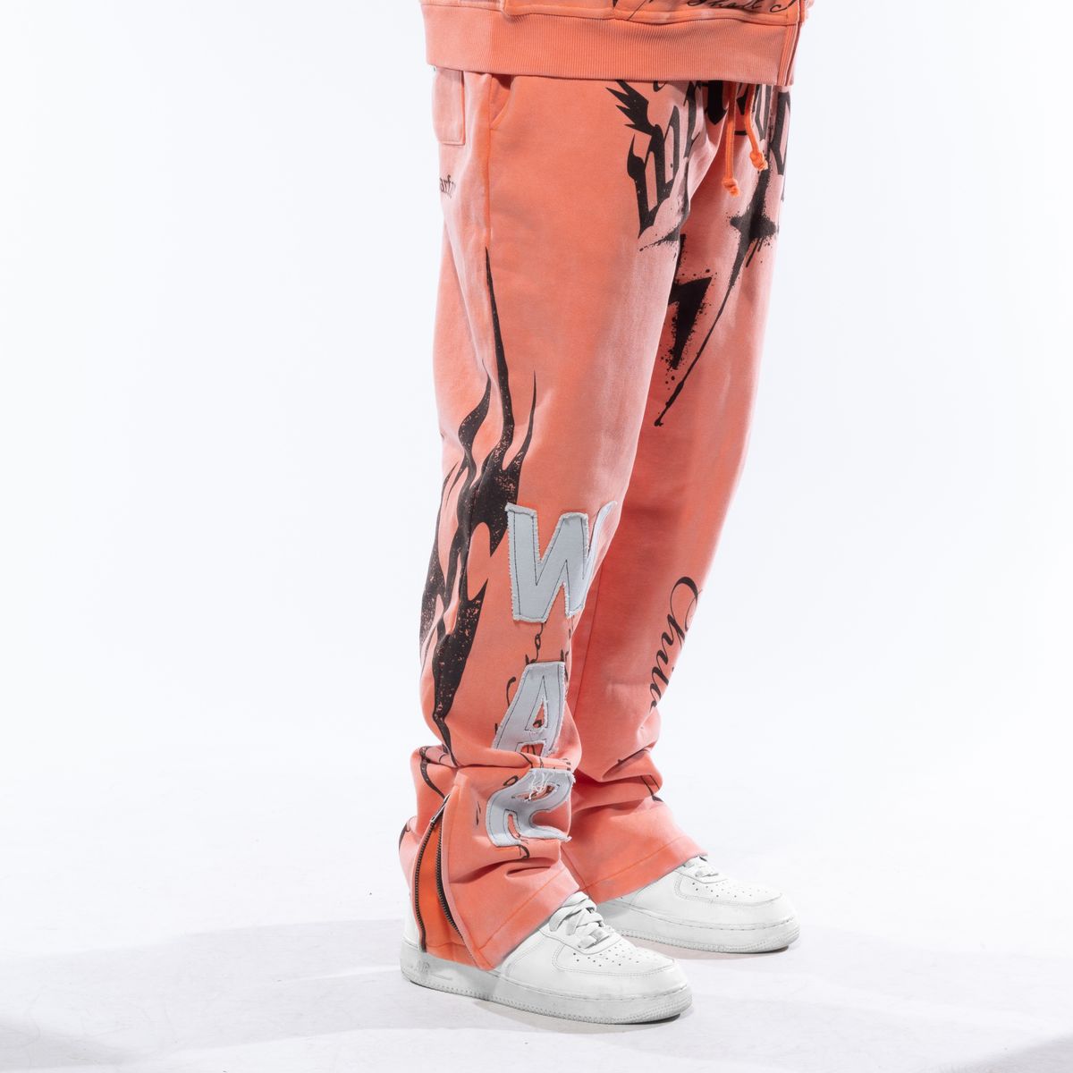 Wrathboy Hard to Kill Jogger Pants - Orange