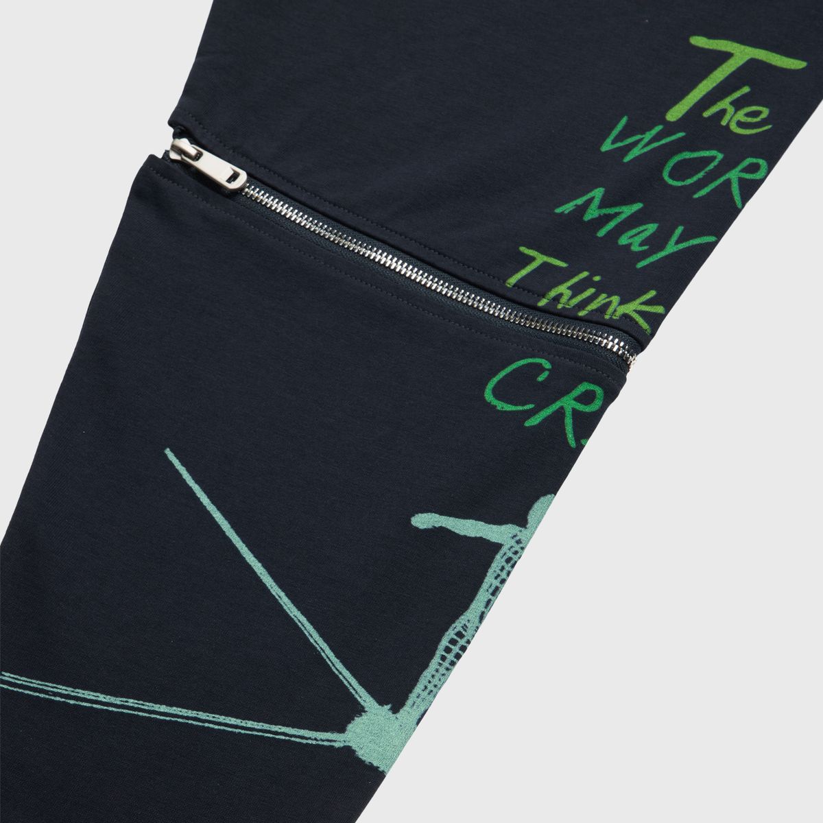 Homme+Femme Bullseye T-Shirt - Zippered Sleeves