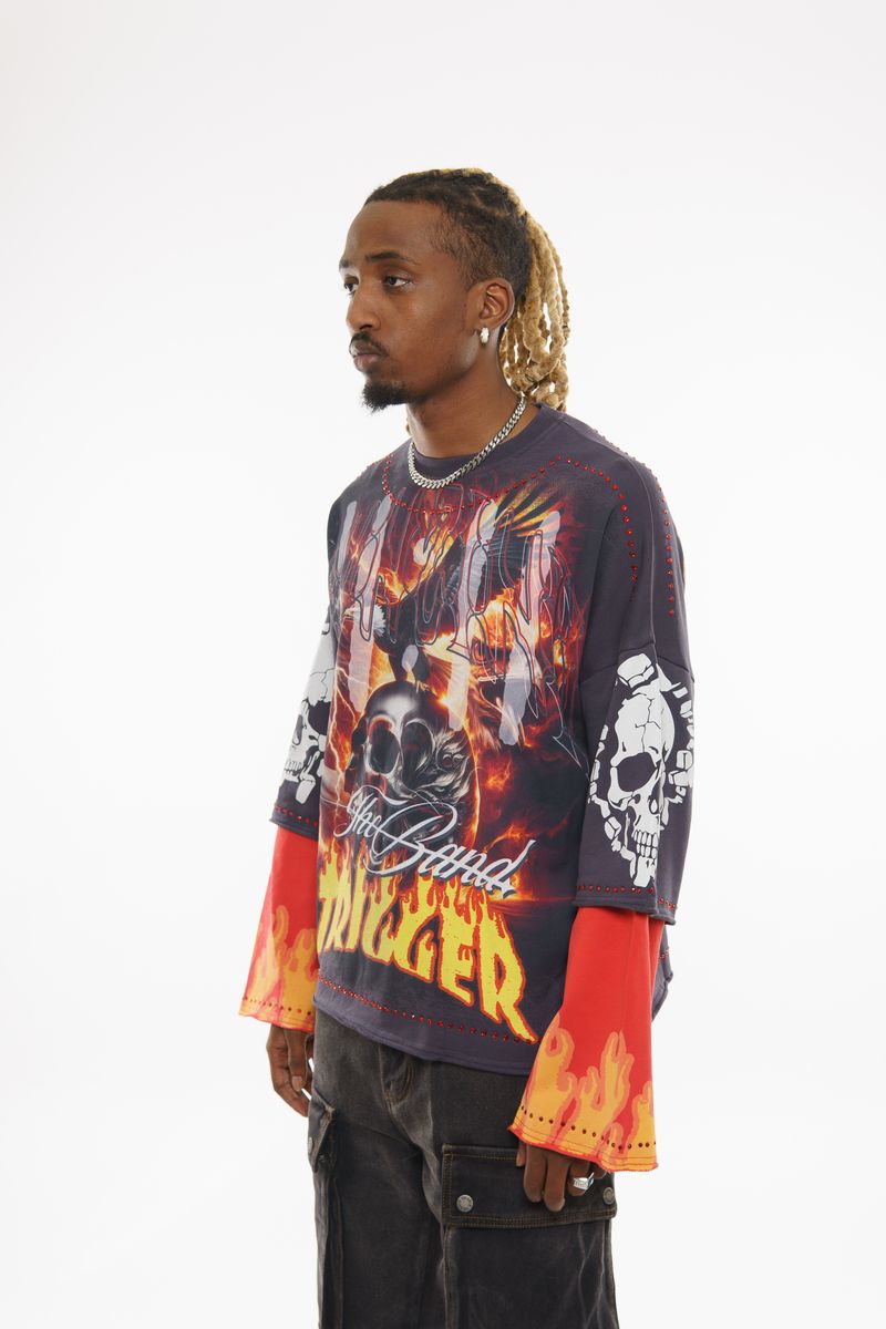 Gunzinii Long Sleeve Top - Multicolor