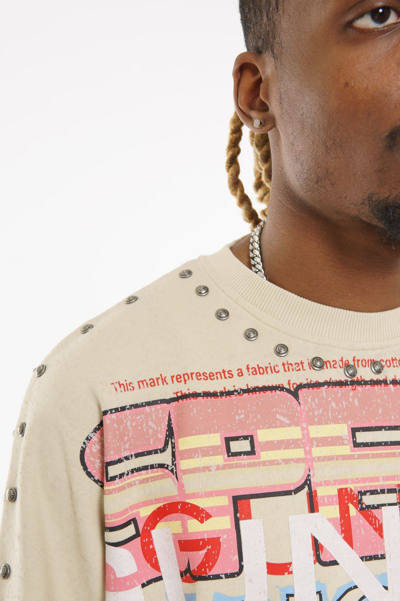 Gunzinii Long Sleeve Top - Beige