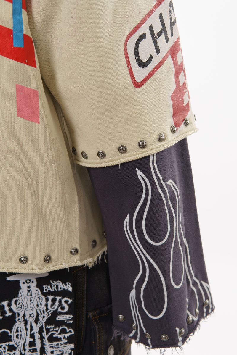 Gunzinii Long Sleeve Top - Beige