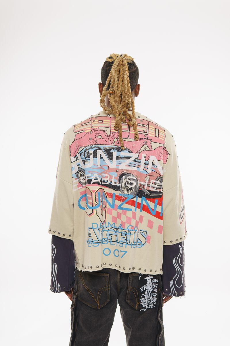 Gunzinii Long Sleeve Top - Beige