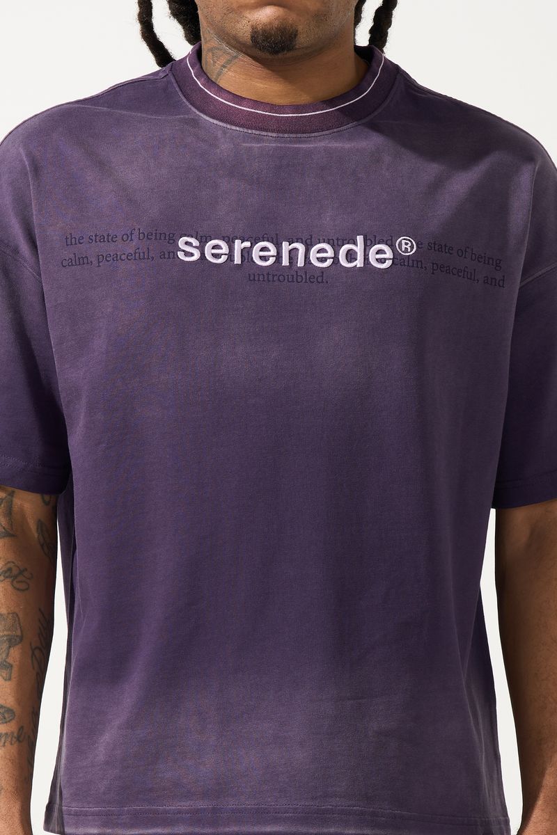 Serenede Grape T-Shirt - Vintage Wash