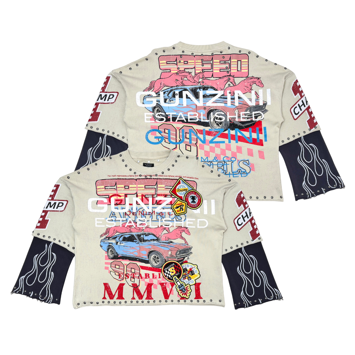 Gunzinii Long Sleeve Top - Beige