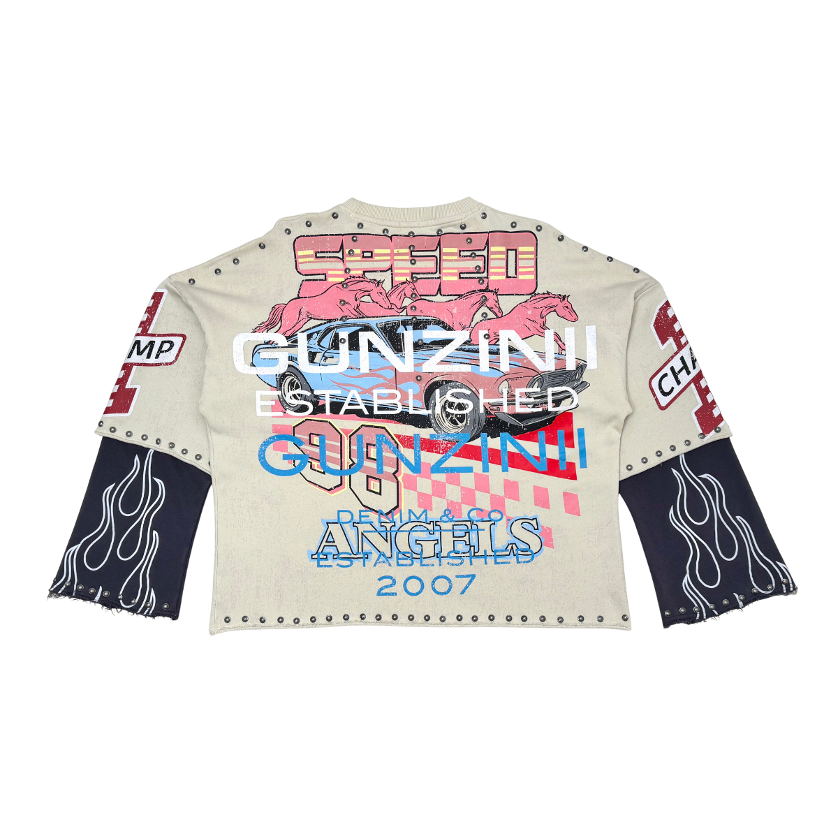 Gunzinii Long Sleeve Top - Beige