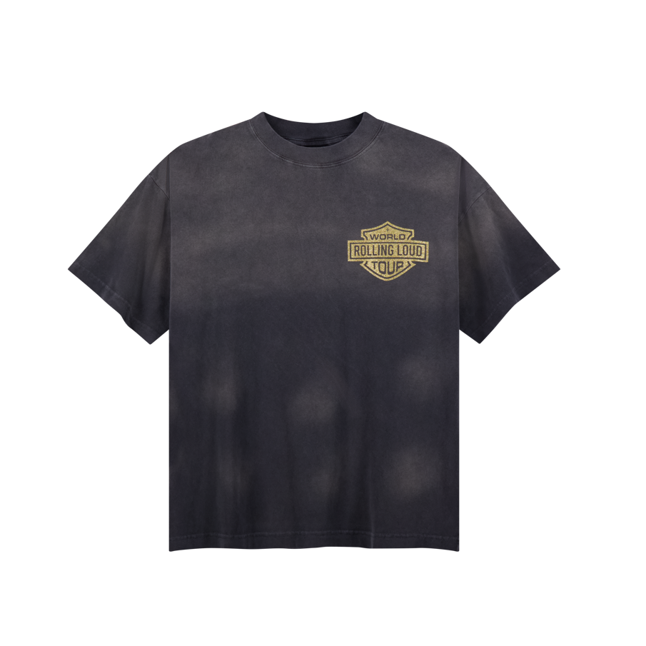 Rolling "Loud Crew" Black T-Shirt