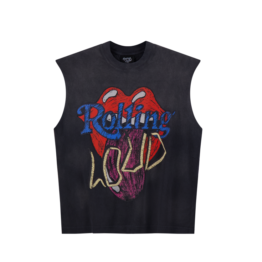 Rolling Loud "Band Muscle" Black Tank-Top