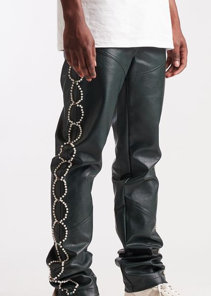 Embellish Crux Wax Pant Men's Trousers - Black