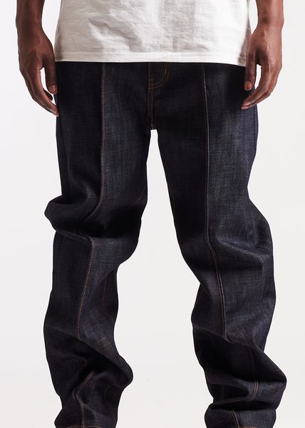 Embellish Onyx Baggy Denim Men's Jeans - Dark Wash