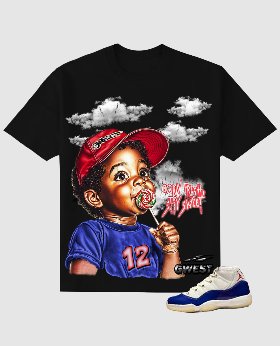 G-West Candy Kid Oversized Tee - Black