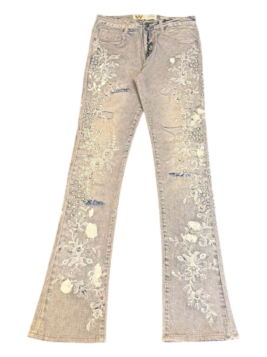 Waimea Stacked Fit Men's Jeans - Light Wash