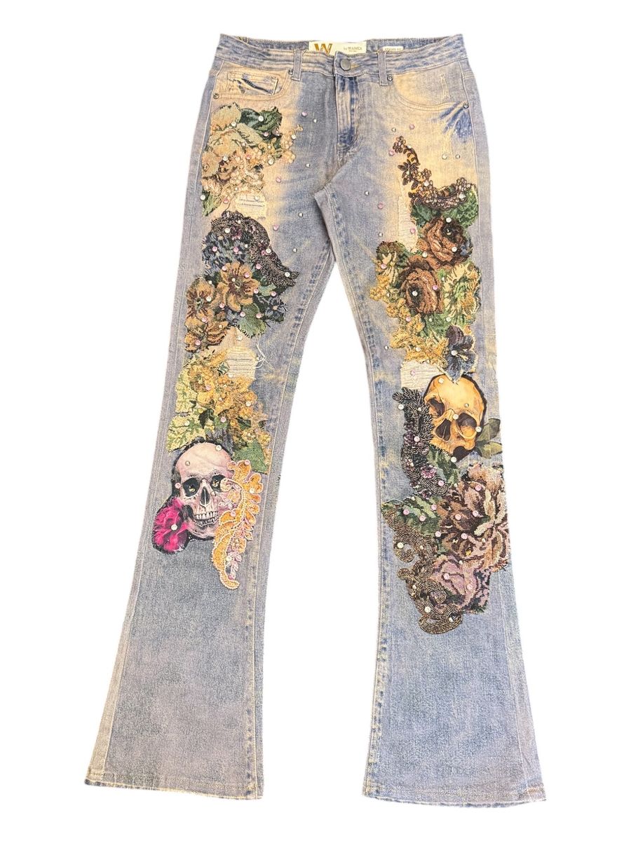 Waimea Stacked Fit Men's Jeans - Light Wash