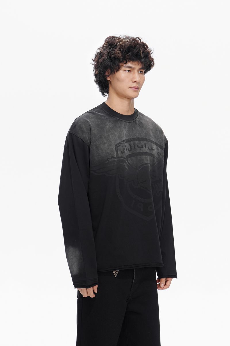 Valabasas Air Crew Neck Sweatshirt - Graphic Print
