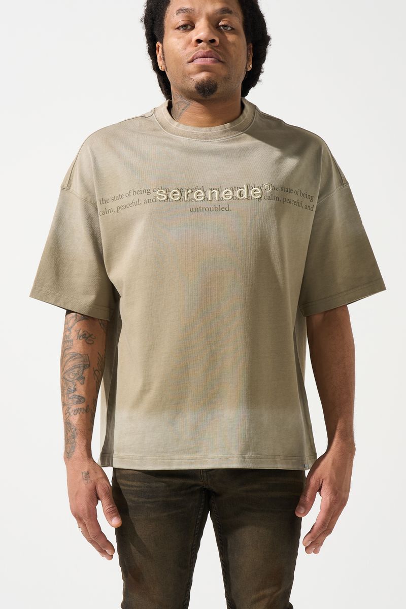 Serenede Skyletter T-Shirt - Embroidered