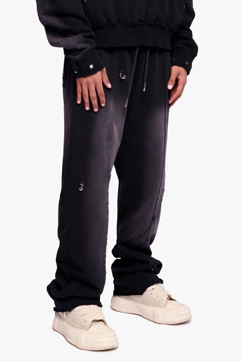 Valabasas Tenya Vintage Black Pants - Classic Fit