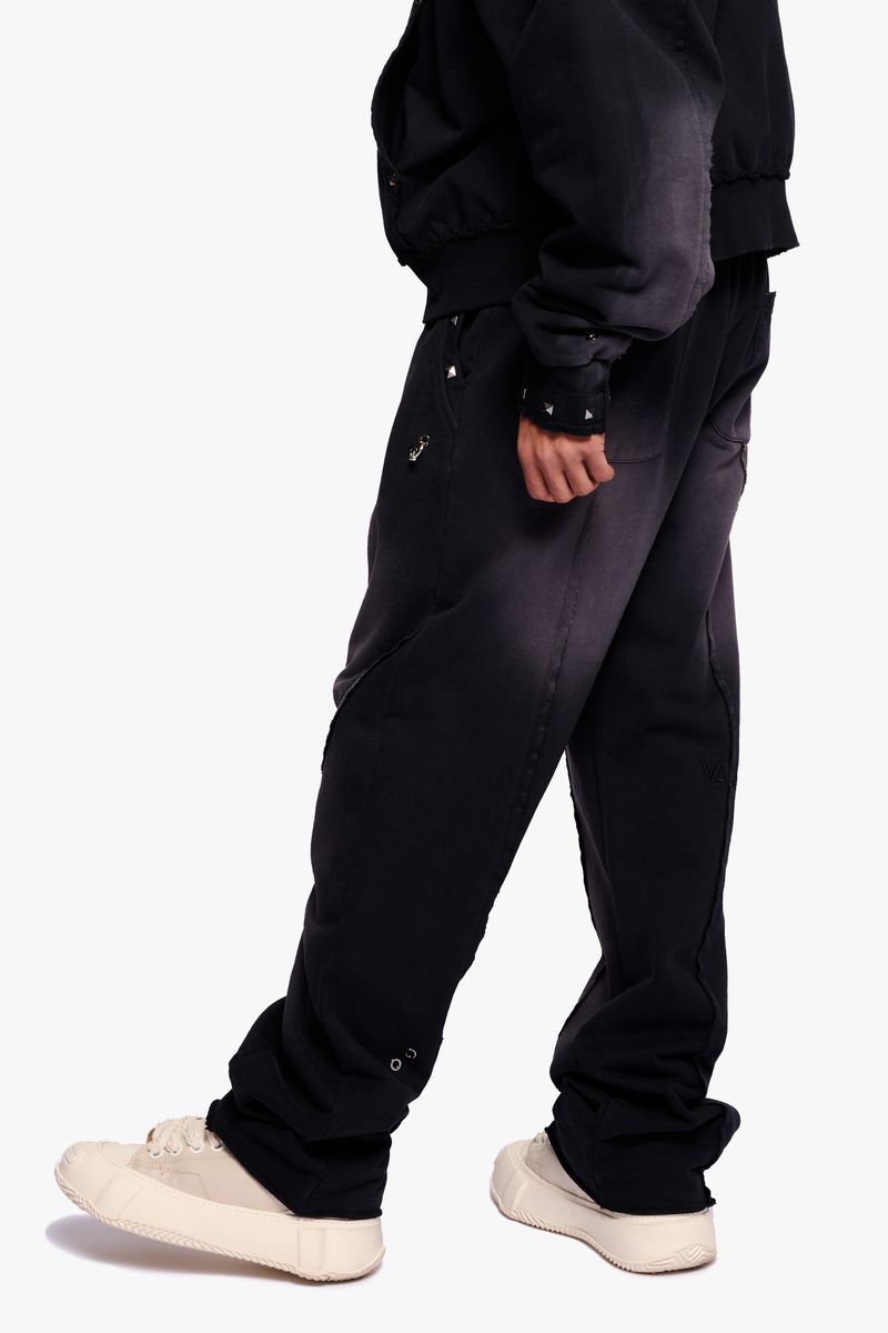 Valabasas Tenya Vintage Black Pants - Classic Fit