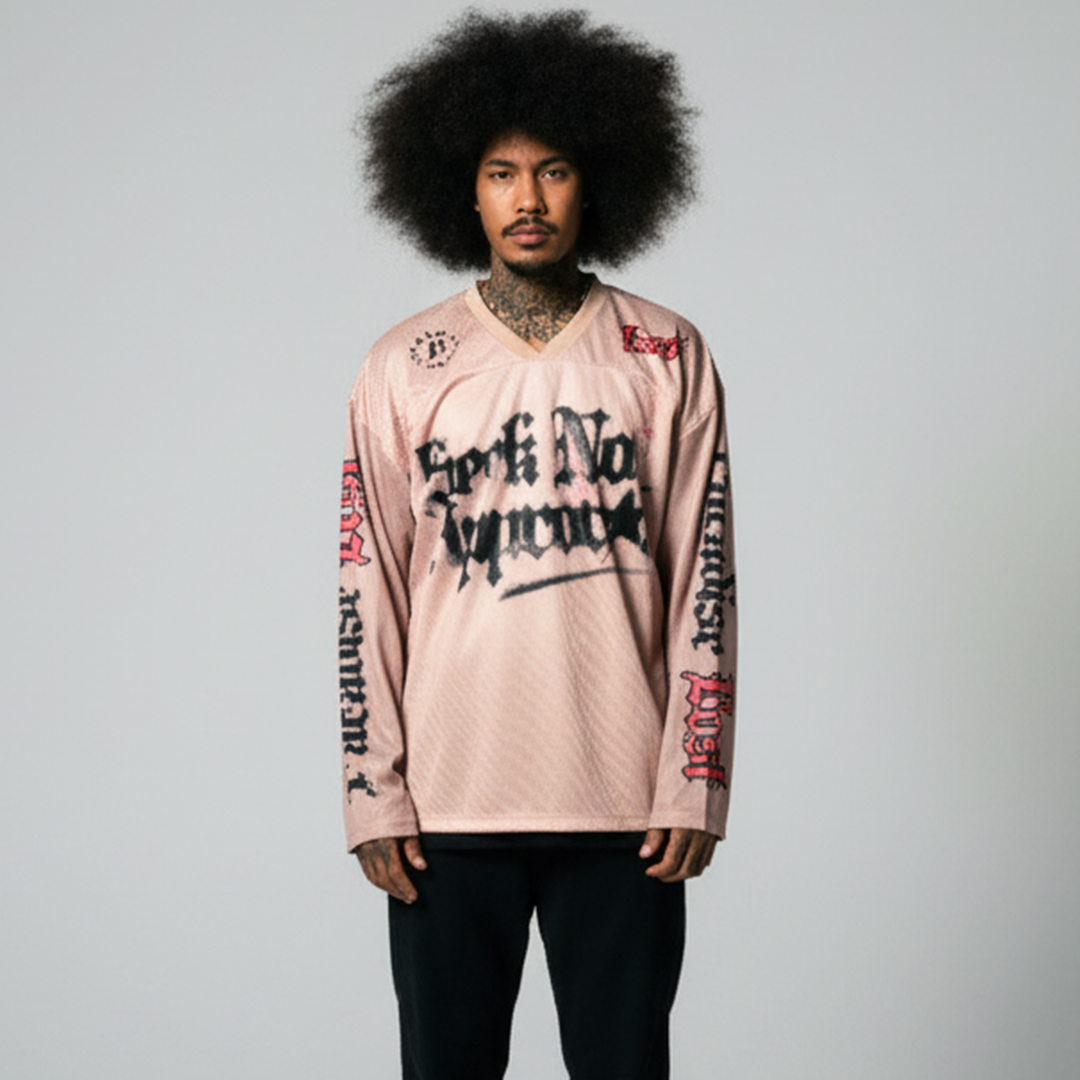 Paradise Lost Seek No Approval Jersey - Beige
