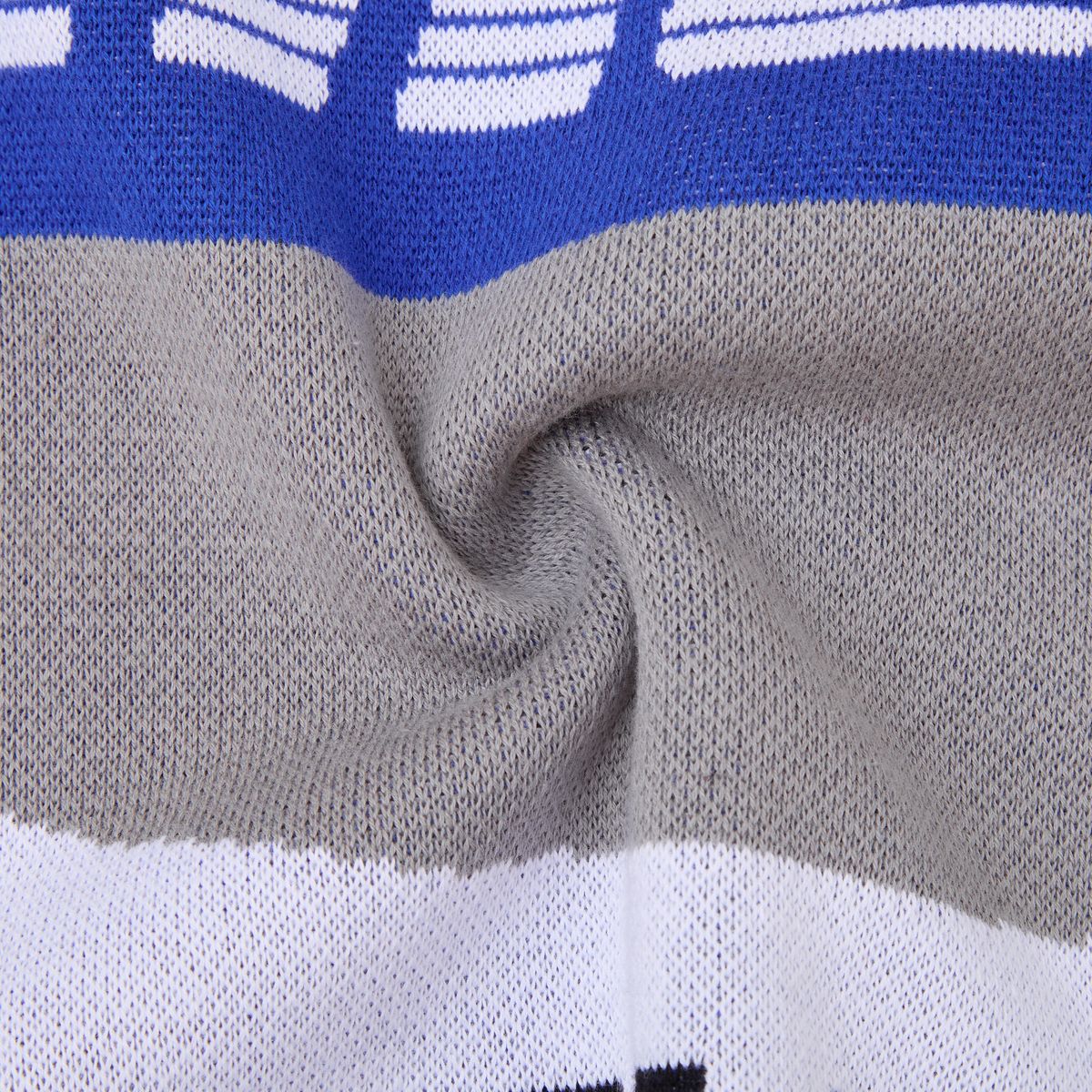 Almost Someday Moto Knit Jacket - Blue