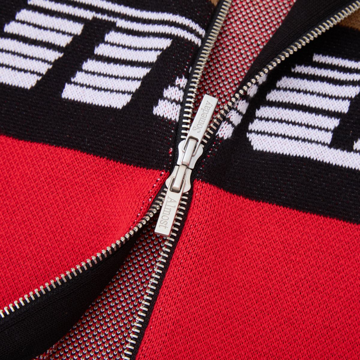 Almost Someday Moto Knit Jacket - Brown