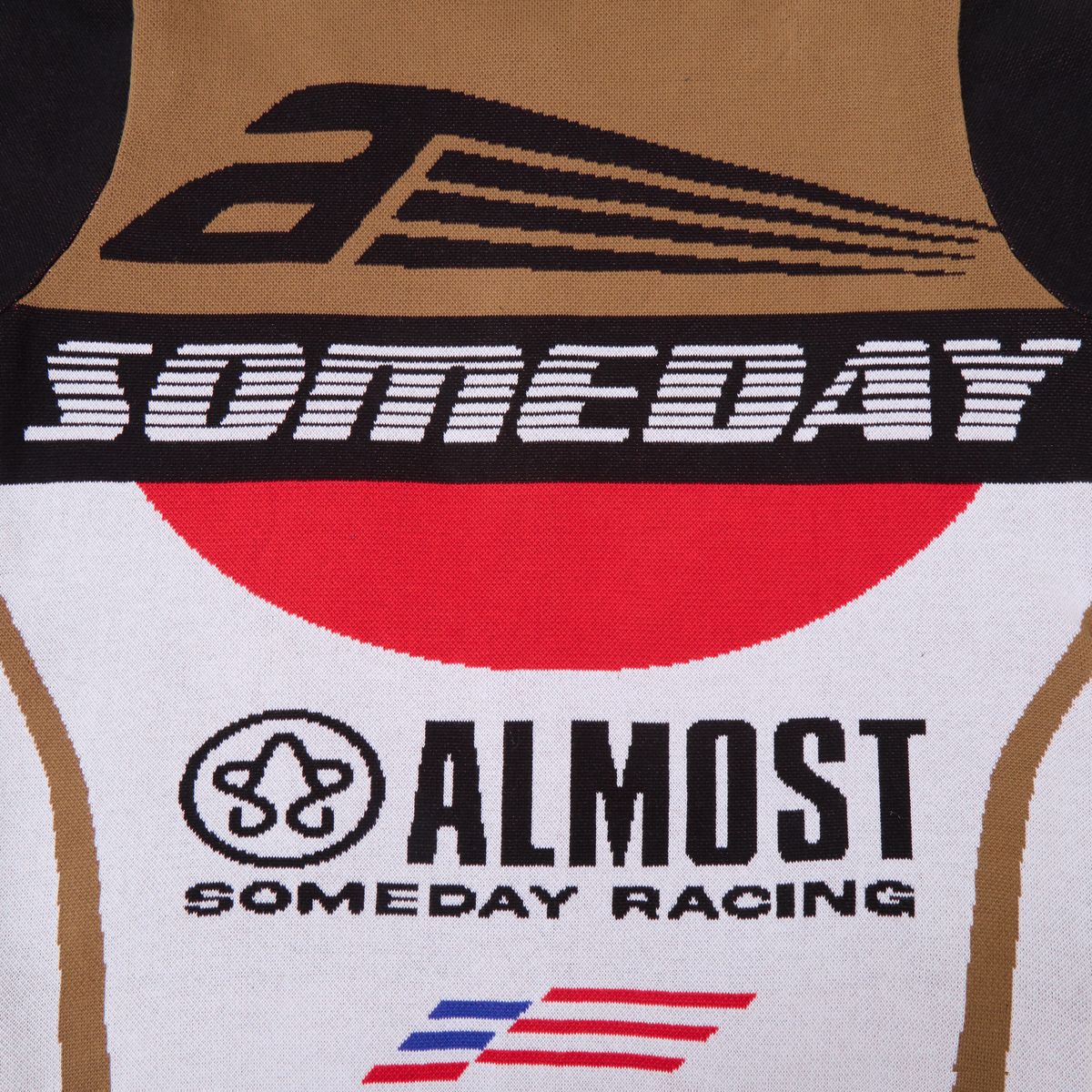 Almost Someday Moto Knit Jacket - Brown