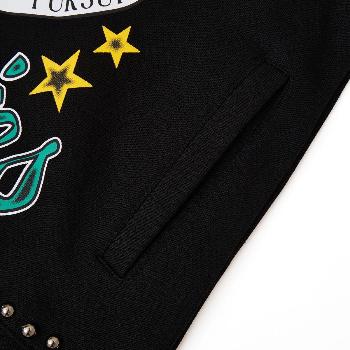 Almost Someday Athletics Hoodie - Black for Men