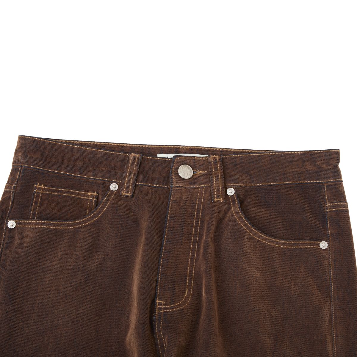 Almost Someday Upscale Velour Pants - Brown