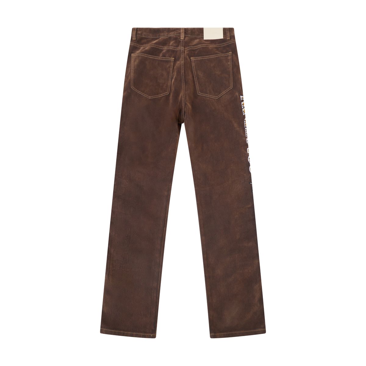 Almost Someday Upscale Velour Pants - Brown