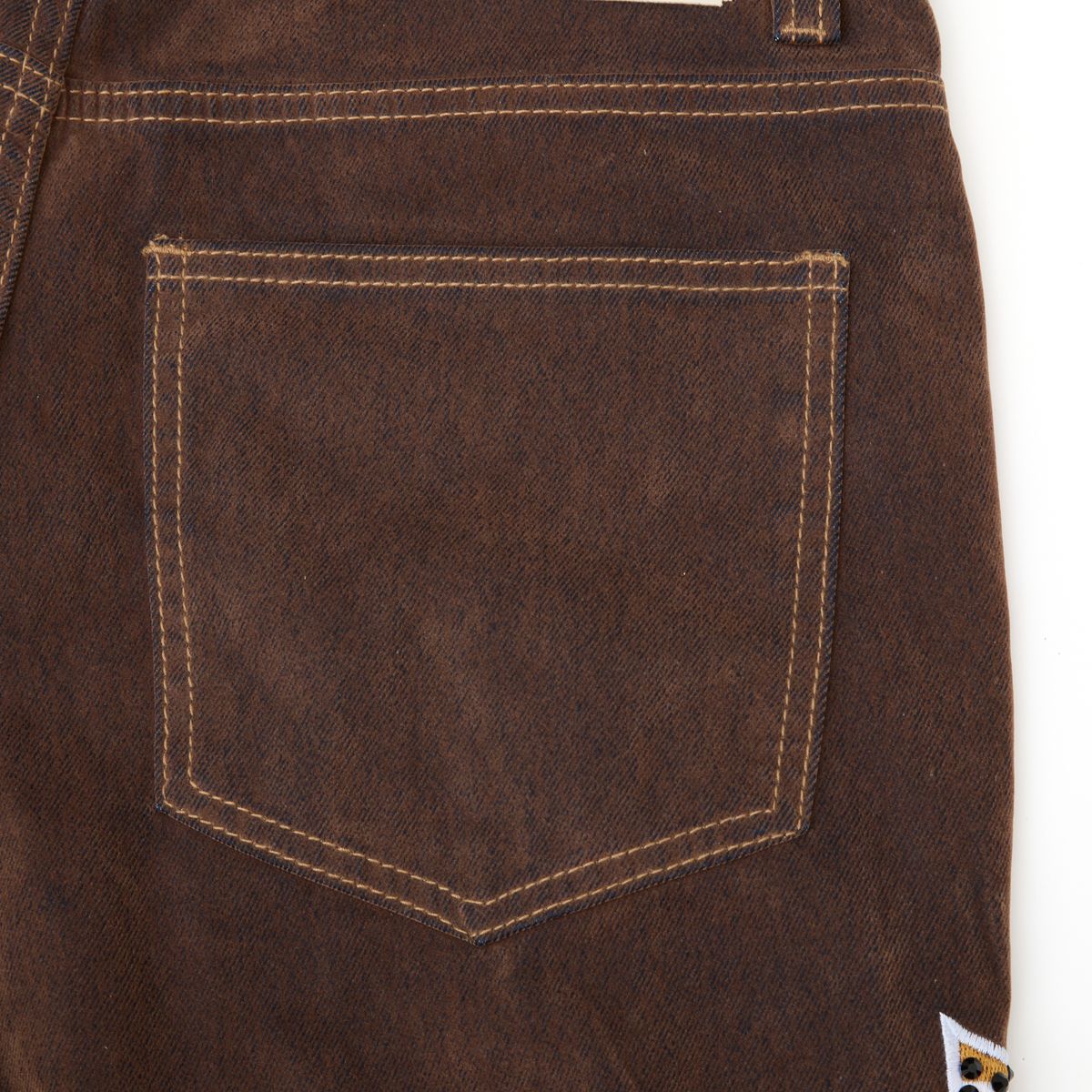 Almost Someday Upscale Velour Pants - Brown
