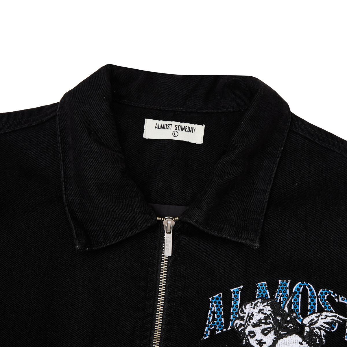 Almost Someday Upscale Velour Sweater - Black