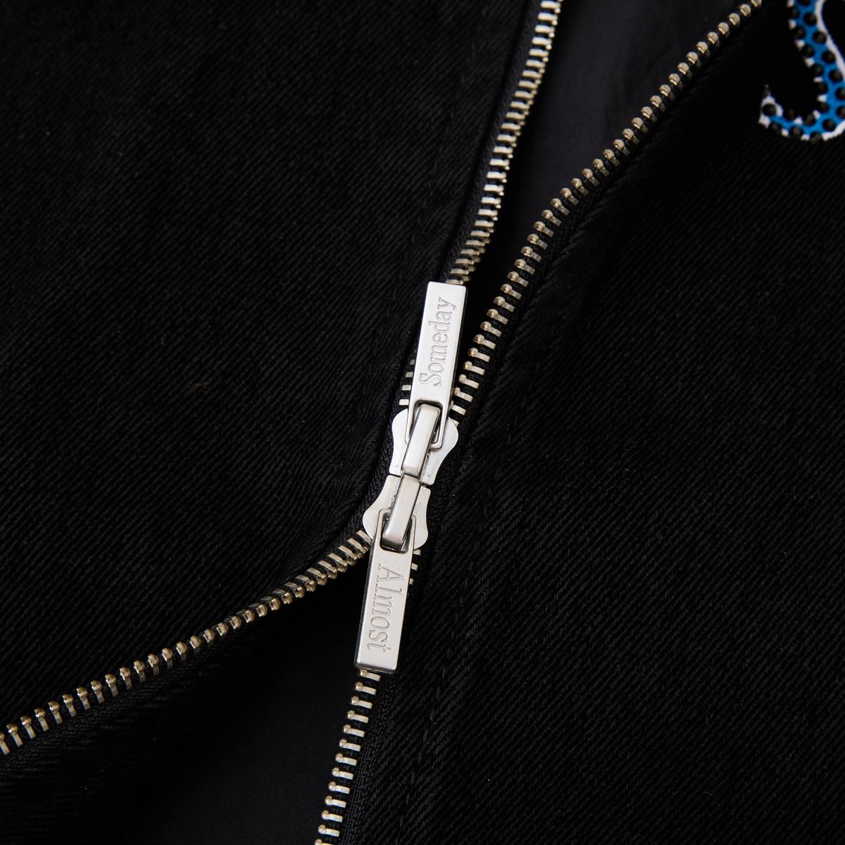 Almost Someday Upscale Velour Sweater - Black