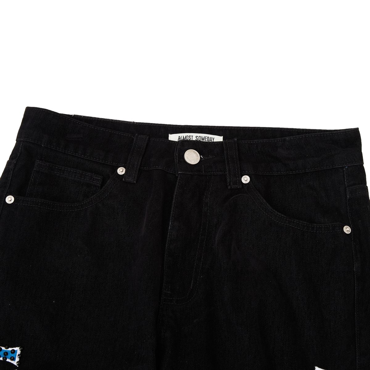 Almost Someday Men's Black Pants - Comfort Fit