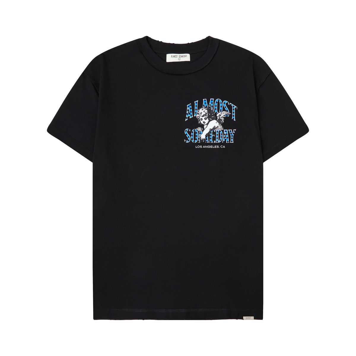 Almost Someday Upscale Tee - Black