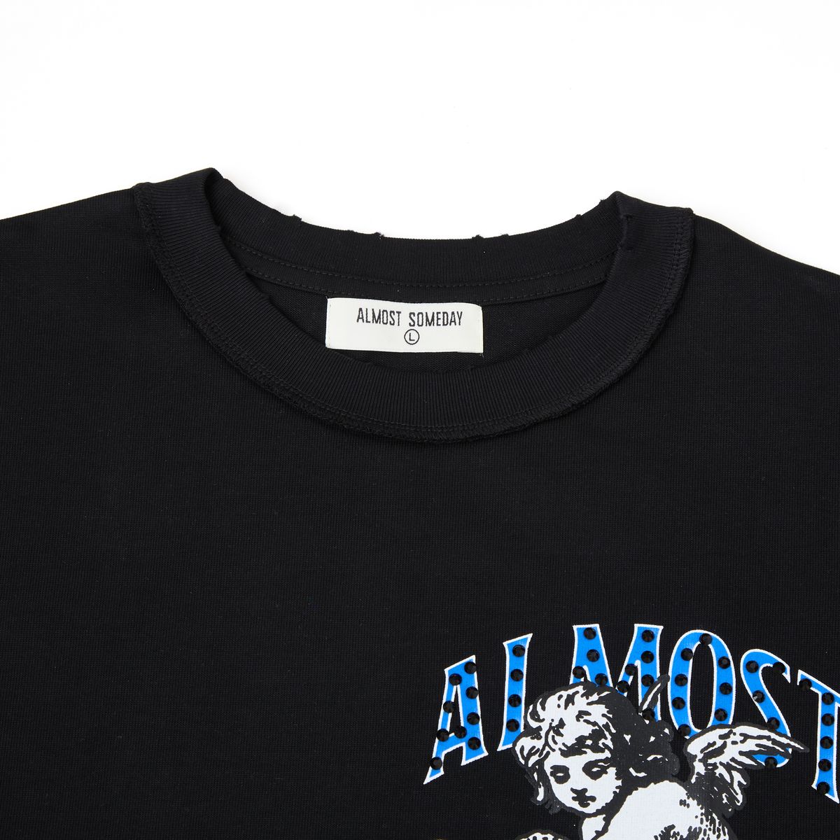 Almost Someday Upscale Tee - Black