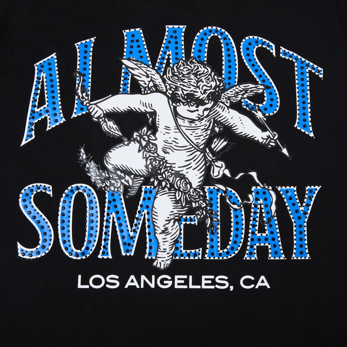 Almost Someday Upscale Tee - Black
