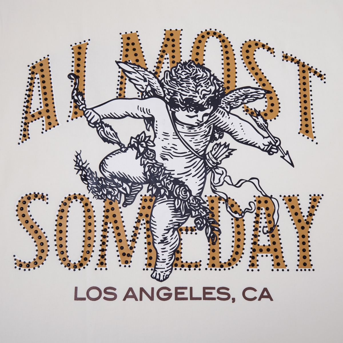 Almost Someday Upscale Tee - White