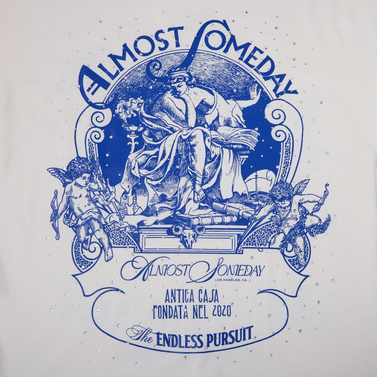 Almost Someday Lavish Tee Men's T-Shirt - White
