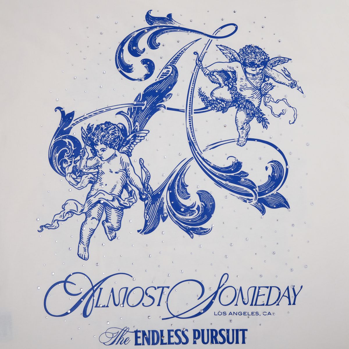 Almost Someday Lavish Tee Men's T-Shirt - White