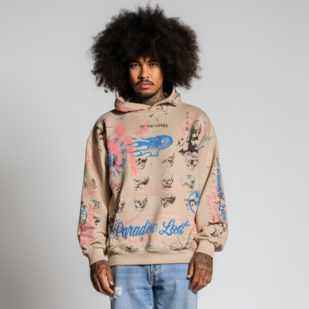 Paradise Memories Of The Lost Hoodie - Beige