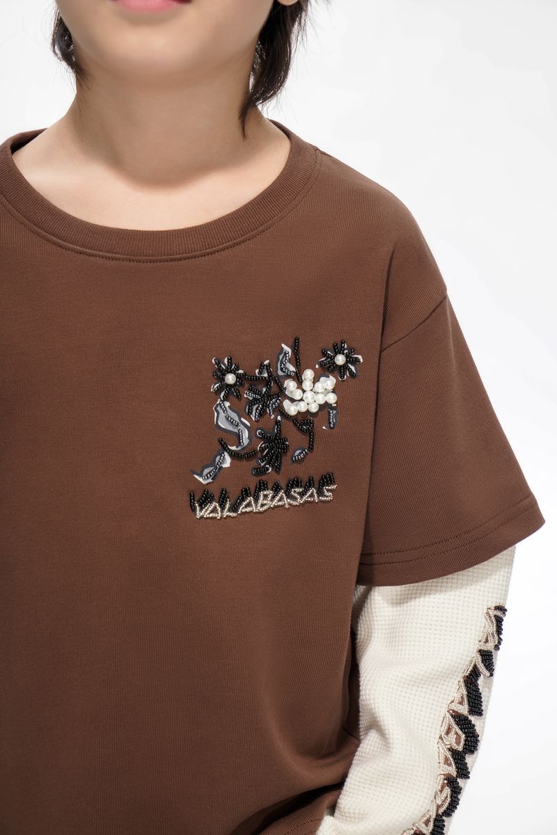 Valabasas Inheritance Kids Tee - Layered Sleeves