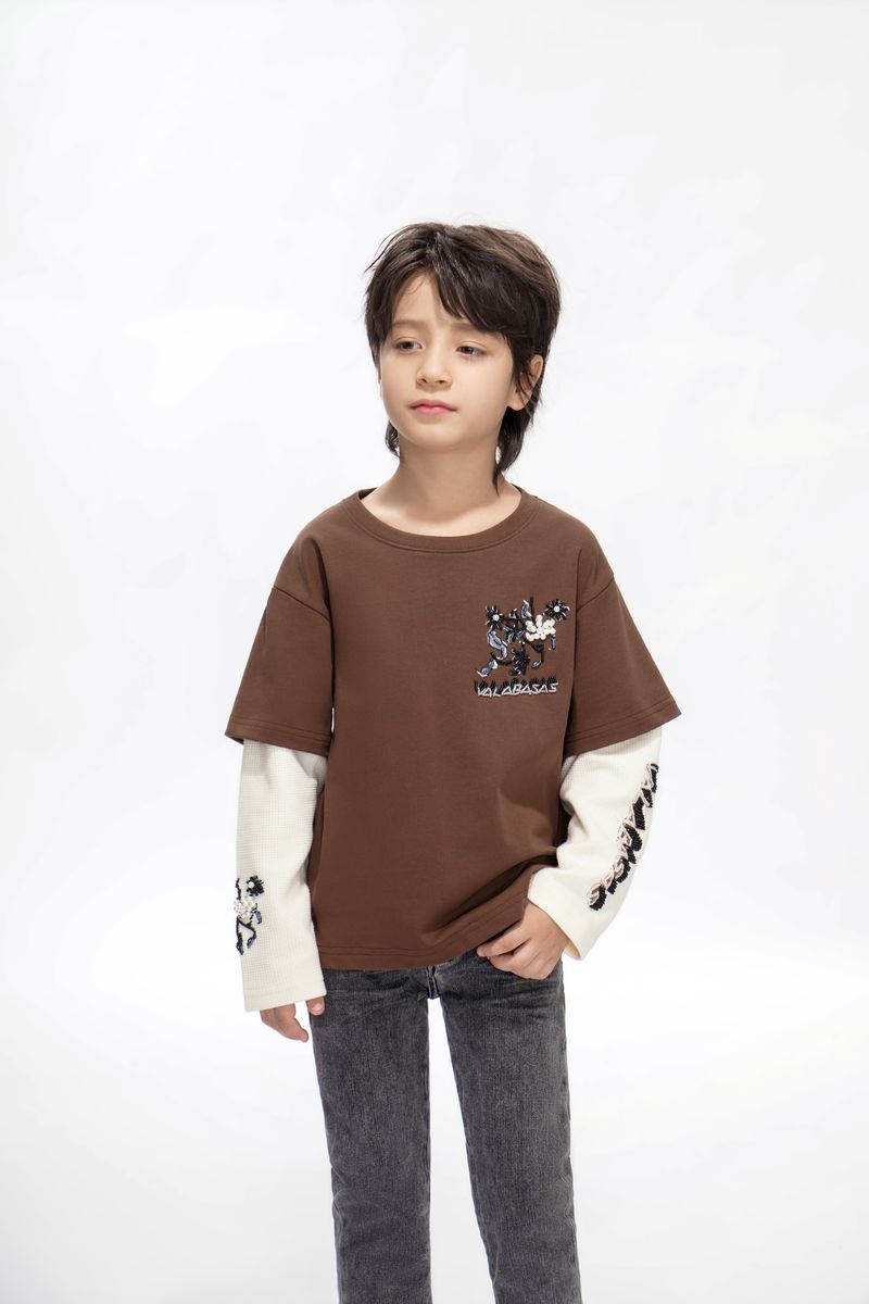 Valabasas Inheritance Kids Tee - Layered Sleeves