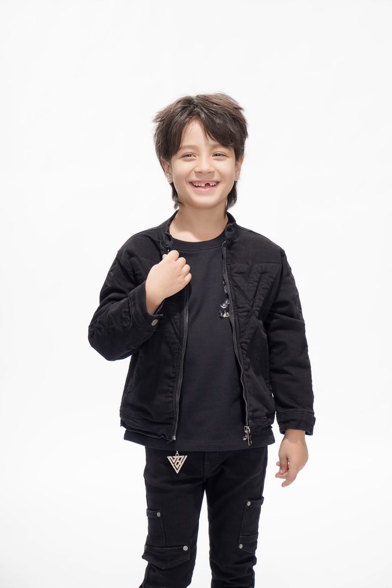Valabasas Harley Kids Jacket - Zipper Closure