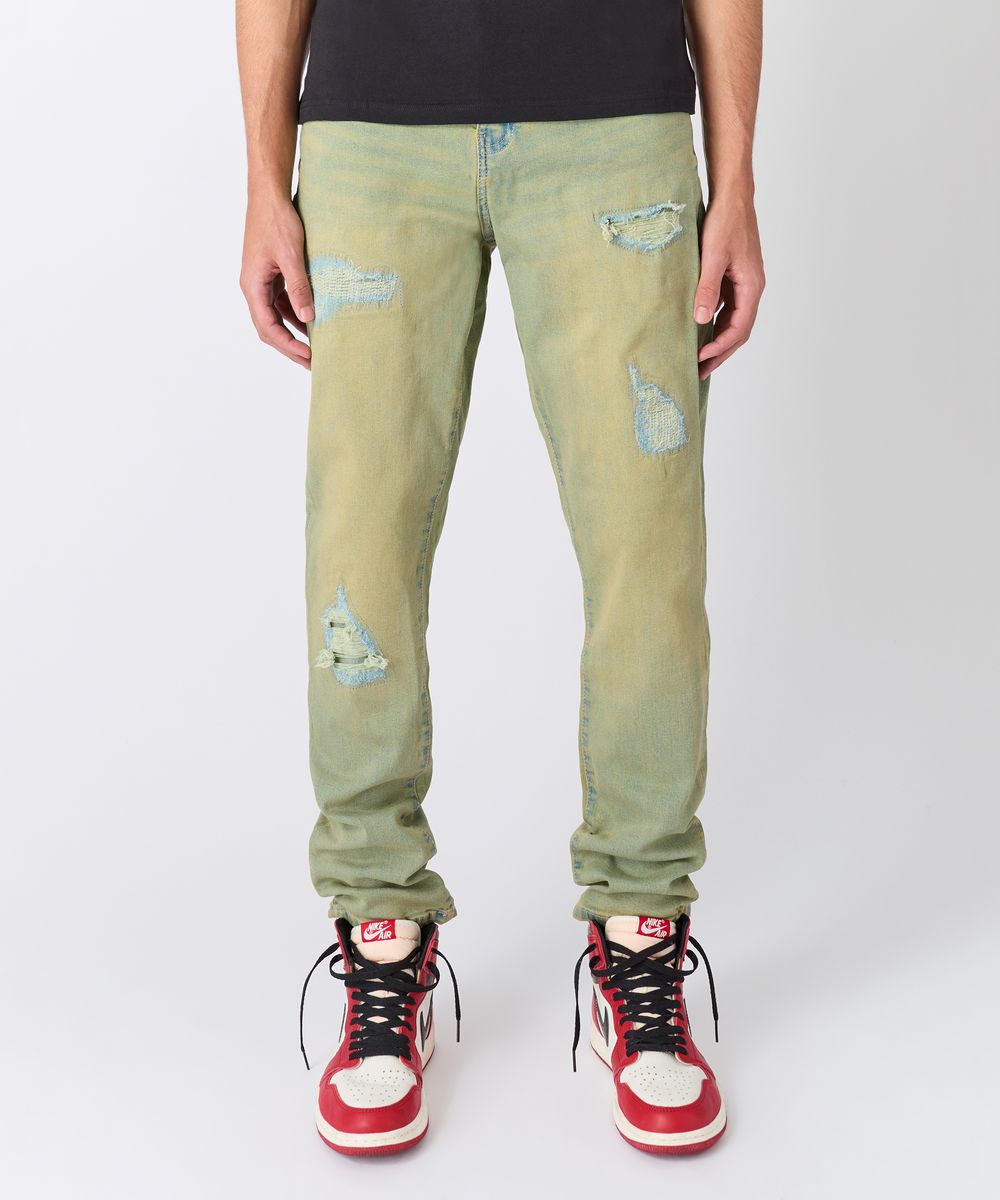 Reason Brand Ripped Jeans - Light Wash