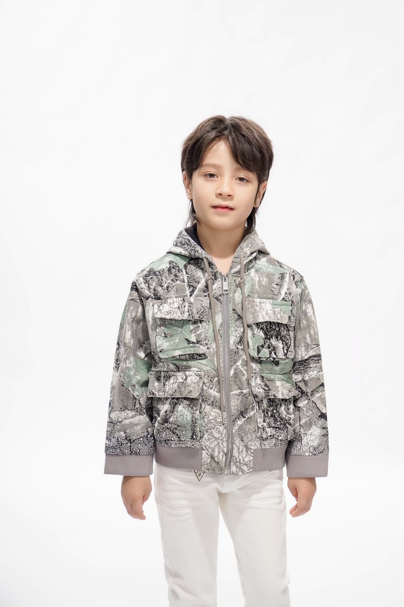 Valabasas Stalker Kids Jacket - Camouflage Pattern
