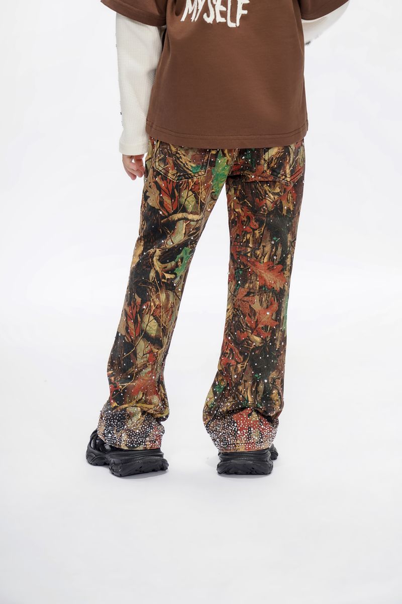Valabasas Stacked Jeans Kids - Camouflage Pattern