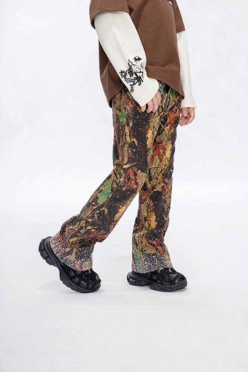 Valabasas Stacked Jeans Kids - Camouflage Pattern