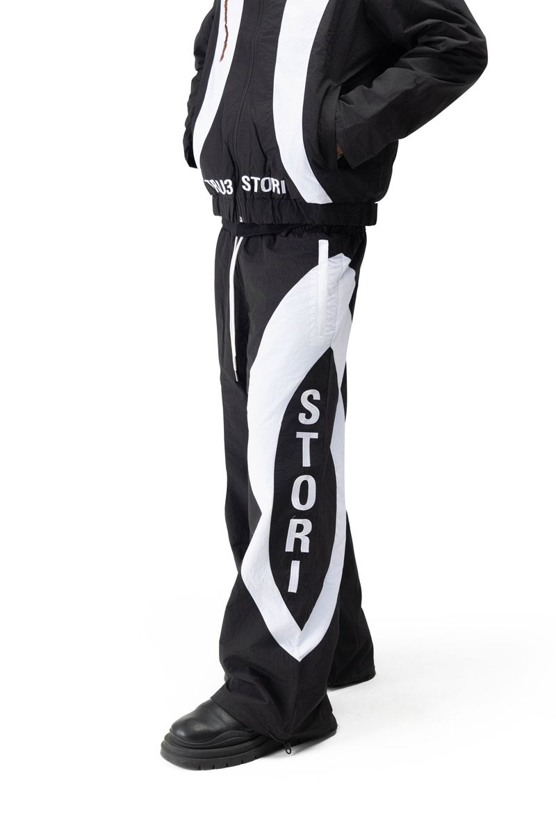 Tru3Stori Speedway Track Pants - Graphic