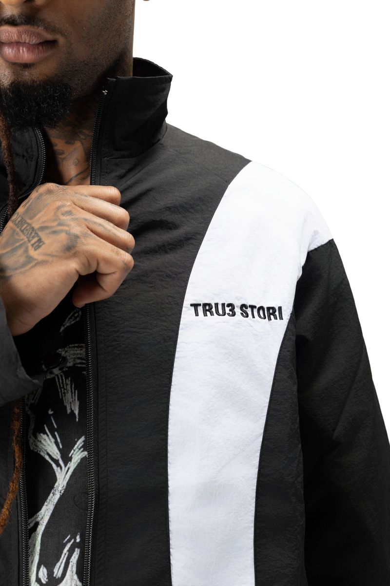 Tru3Stori Speedway Jacket - Logo Pattern