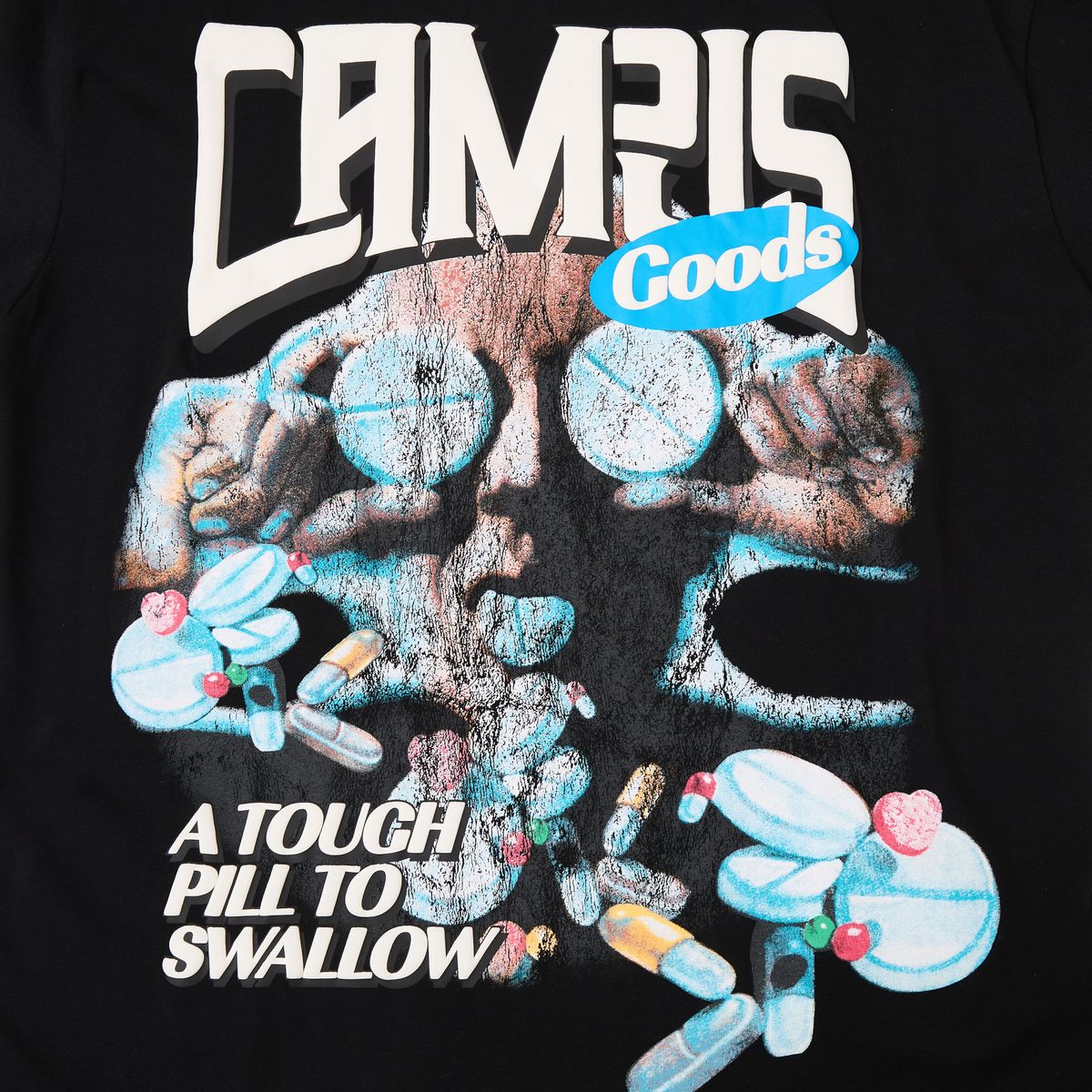 Campus Bitter Dose Tee Men's T-Shirt - Black