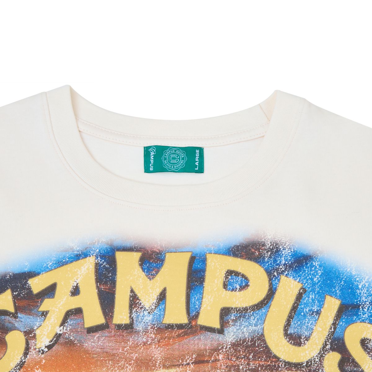 Campus Genuine Vice Tee Men's T-Shirt - White