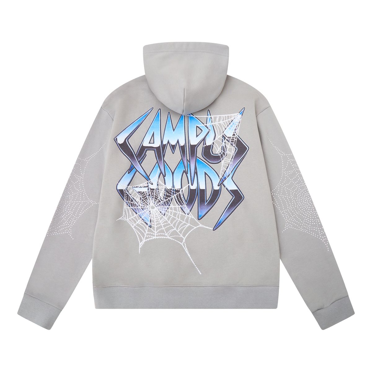 Campus Broken Web Hoodie Men's - Gray